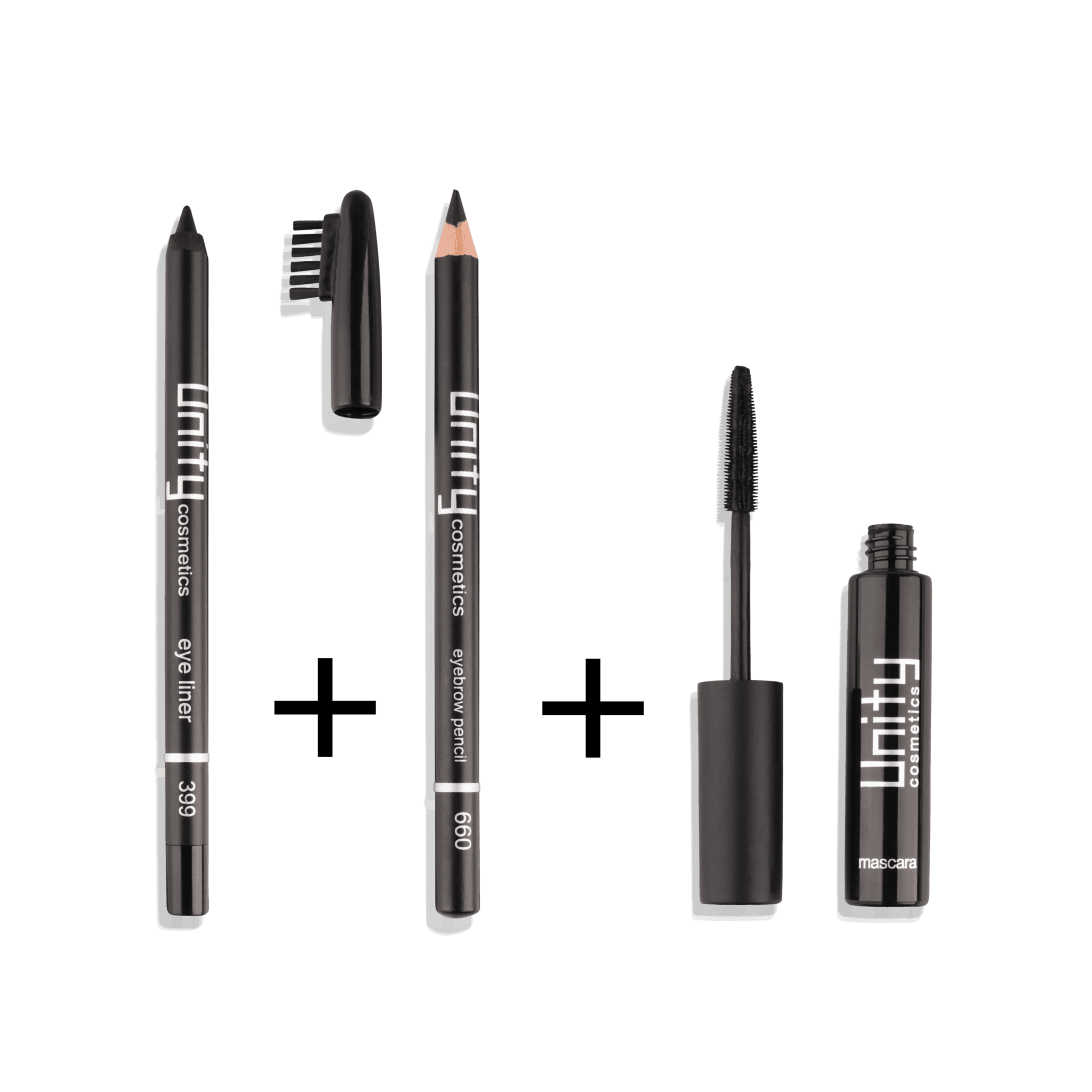 Crayon à yeux & Crayon à sourcils & Mascara | Black